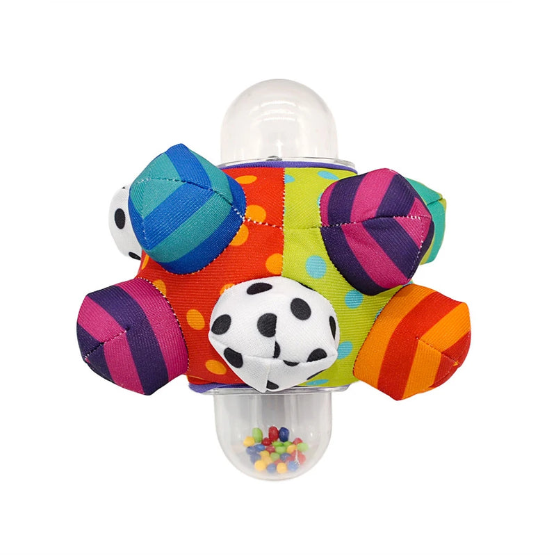 Chocalho Sensorial BabyBell™ — Brinquedo Educativo para Bebês