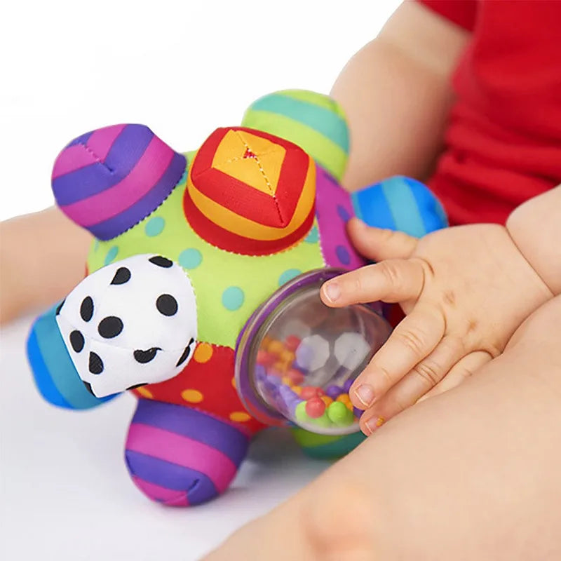Chocalho Sensorial BabyBell™ — Brinquedo Educativo para Bebês