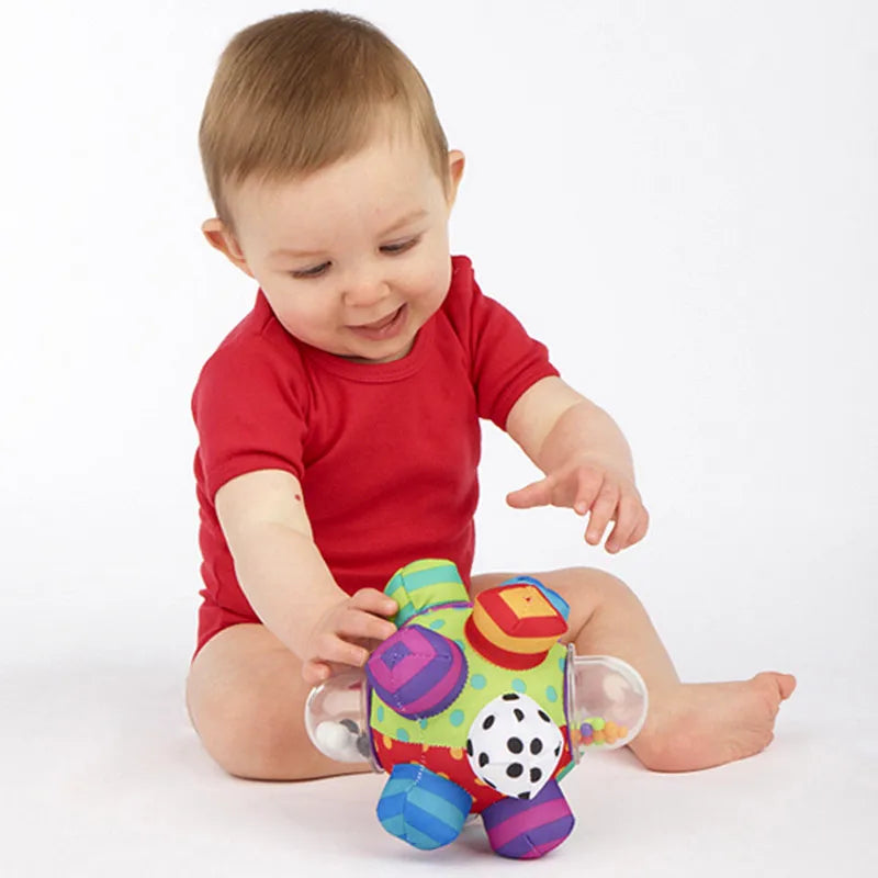 Chocalho Sensorial BabyBell™ — Brinquedo Educativo para Bebês